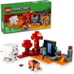 LEGO - Minecraft 21255 La emboscada al portal Nether