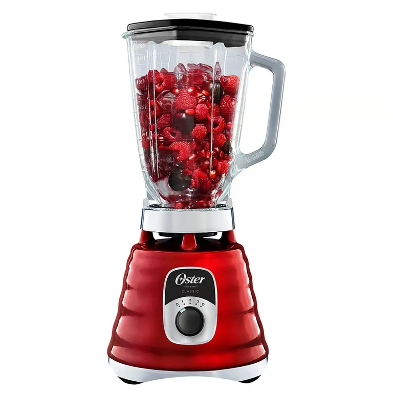 Licuadora Oster® 1.25L de 3 Vel. Rojo - BLST4126R-053