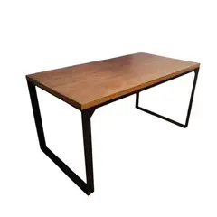 NACION MUEBLES - ESCRITORIO CESAR MIEL ESTRUCTURA FIERRO NM