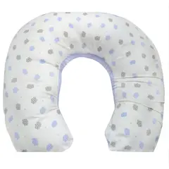 BABY MERINOS - Cojín de lactancia - Nubecitos - Celeste