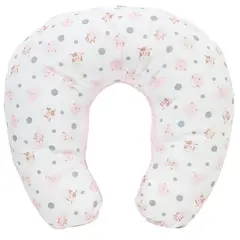 BABY MERINOS - Cojín de lactancia - Cabecitas - Rosado