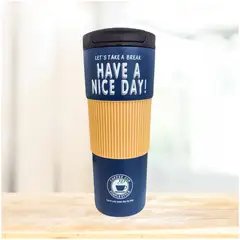 INSPIRA MARKET - Taza vaso alto de cafe portátil