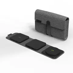 Cargador de viaje inalámbrico para iPhone AirPods Apple Watch