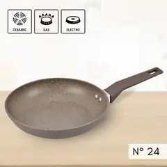 RECORD - Sartén de Inducción Antiadherente Mármol 24 cm