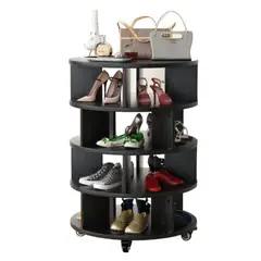 GENERICO - Zapatera Giratoria Willow Negro Petrox Home