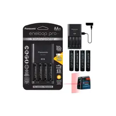 PANASONIC - Pilas A A X2550mah Recargables Para Gll 2-12 + Cargador
