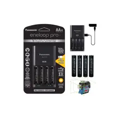 PANASONIC - Pilas A A X2550mah Recargables Para Gll 3-80 G + Cargador