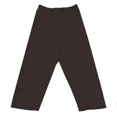 GENERICO - Pantalon sin pie - 100% algodón - Marron Oscuro