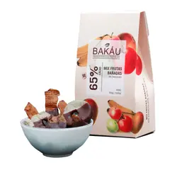 BAKAU - Mix de Frutas Bañadas en Chocolate Bakáu x 100g