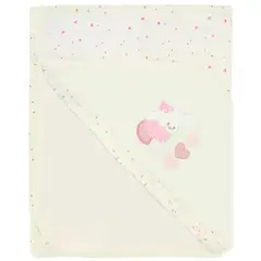 BABY MERINOS - Manta bebé delgada - Algodon - Crema C3C