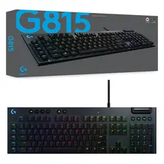 LOGITECH - TECLADO G815 MECANICO BLACK 920-008984 GAMING