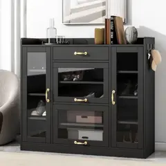 GENERICO - Zapatera Premium Chantal Negro Petrox Home