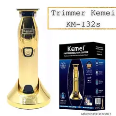 KEMEI - Trimmer con Base Dorado-KM-I32S