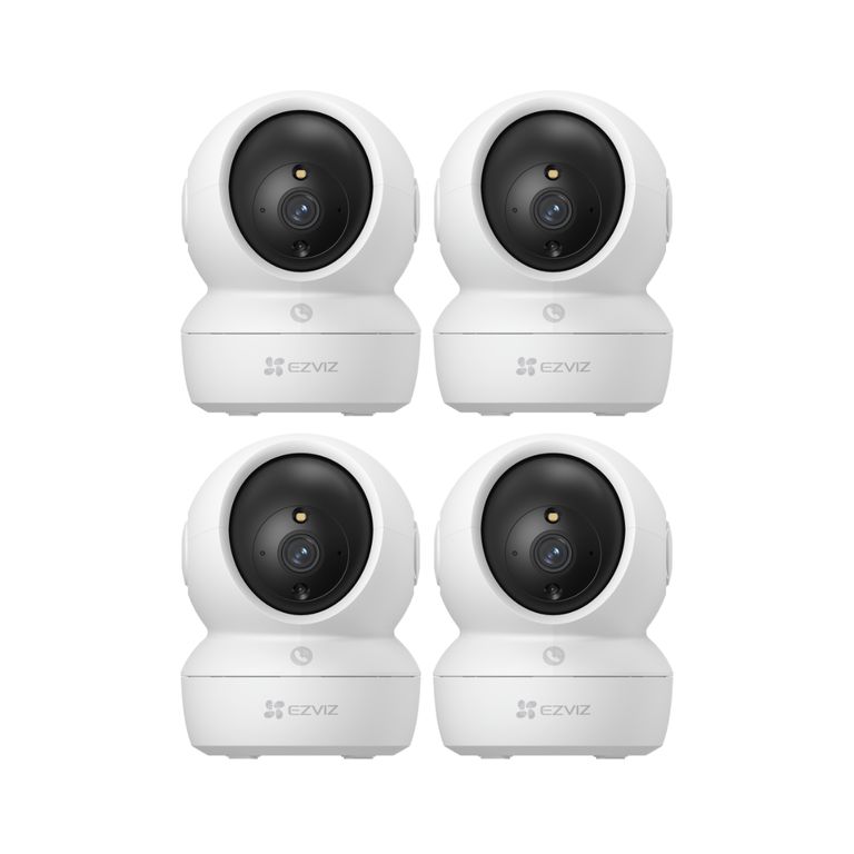 Cámara De Seguridad Para Interiores H6C PRO Full Hd Pack de 4 -