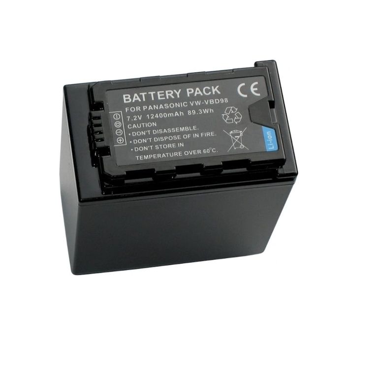 Batería VW-VBD098 12,400mah para filmadora Panasonic