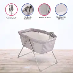 EVENFLO - Cuna Portatil »BASSINET CHEVRON» Melange