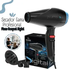GAMA - Secador de Cabello Profesional Pluma Digital 2400w