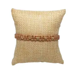 LUCYANA JOYAS Y ACCESORIOS - Pulsera para Mujer de Hilo Marrón - Joyas Lucyana