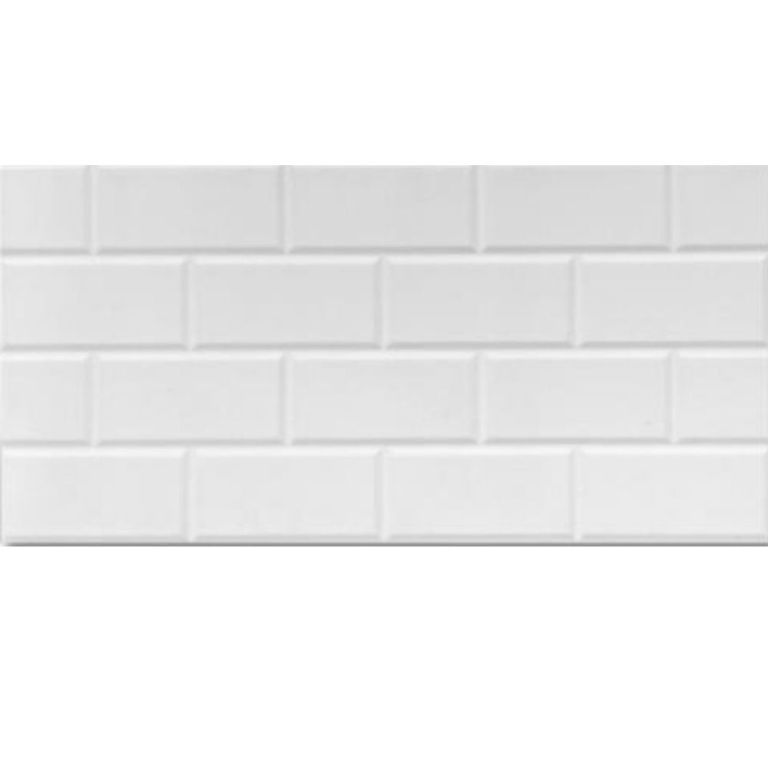 Ladrillo blanco 30x60cm 1.62 m2- Mayólica