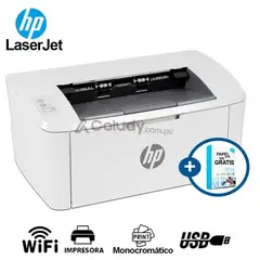 HP - Impresora Láser Monocromática LaserJet M111w Wi-Fi USB