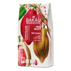 BAKAU - Chocolate Perú Select 72% Cacao x 250g