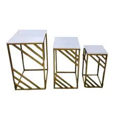 OEM - 3 MESAS ADIDAS NAKED DECORATIVAS EVENTOS FIESTAS REU