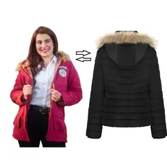 OEM - Parka ARMY Reversible doble color para Dama