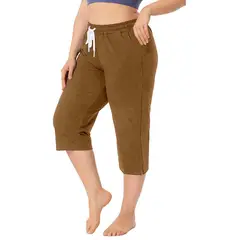 BAALATHKKO5 - Pantalones Casuales De Mujer Con Cordón Elástico Ajustable