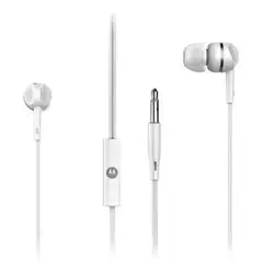 MOTOROLA - AUDÍFONOS EARBUDS 105 MICRÓFONO INCORPORADO / blanco