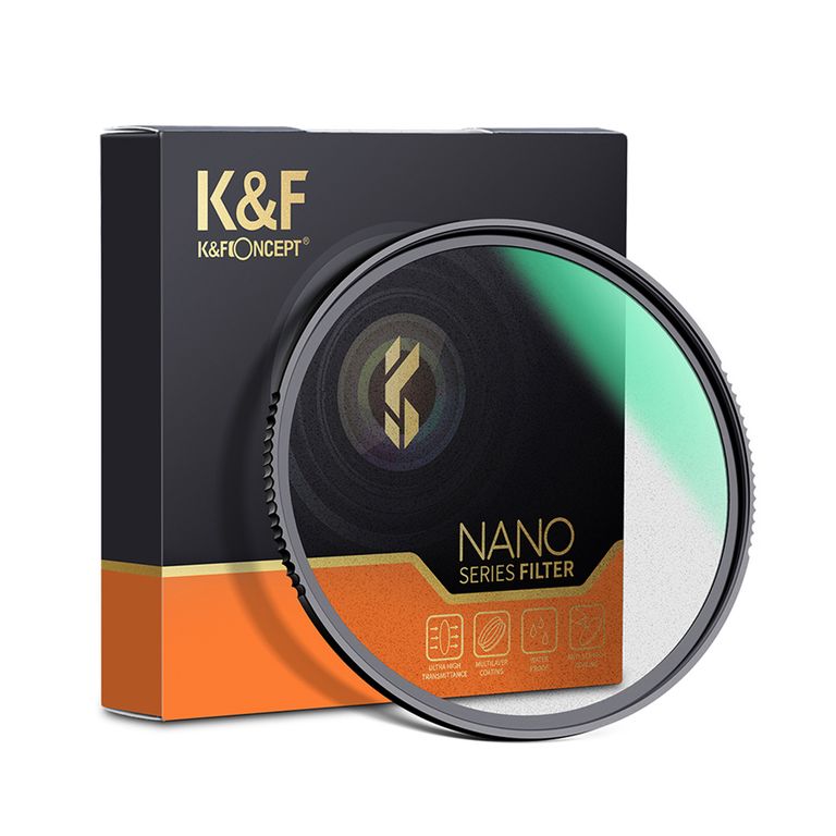 Filtro 72mm Black Mist 1/2 Nano-X K&F Concept.
