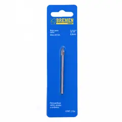 BREMEN - Broca Para Vidrio y Ceramicos 3/16" - Gris