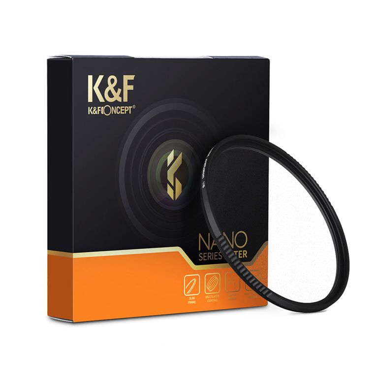 Filtro 72mm Black Mist 1/4 Nano-X K&F Concept.