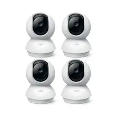 TP LINK - Kit de 4 Cámaras De Seguridad Tapo C200 Full HD para interior - Tp-link