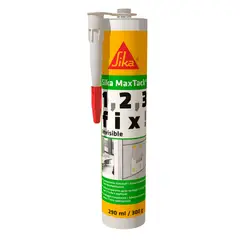 SIKA - Adhesivo para fijación de objetos MaxTack Invisible 290ml