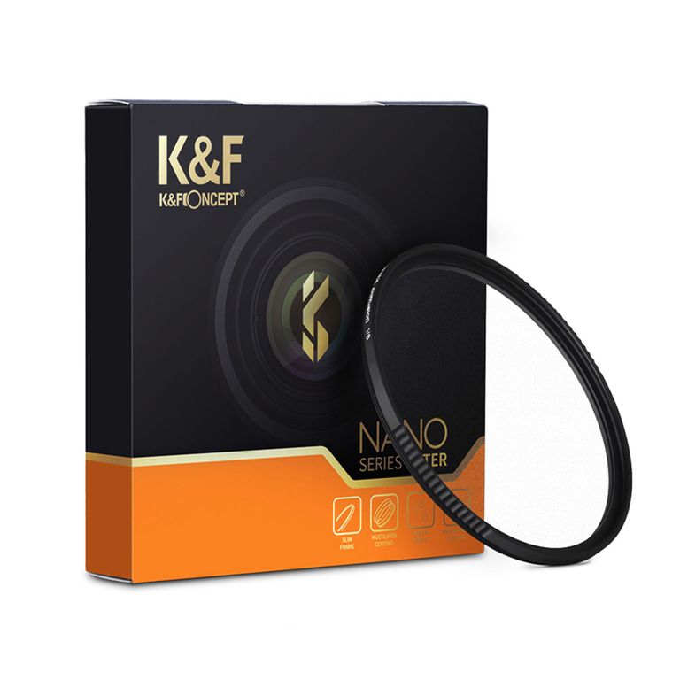 Filtro 82mm Black Mist 18 Nano-X K&F Concept.