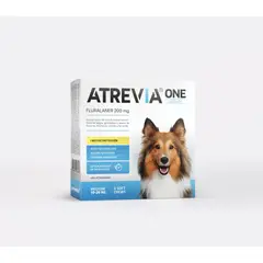 ATREVIA - ANTIPULGAS PARA PERROS ONE MEDIUM 10-20KG X 4 TAB