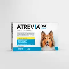 ATREVIA - ANTIPULGAS PARA PERROS ONE MEDIUM 10-20KG X 1 TAB