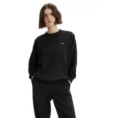 LEVIS - Polerón Mujer Everyday Mini Logo Negro