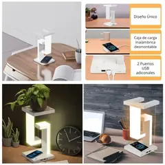 SHEEPBUSTER - Lámpara Magnética LED Inalámbrica 3 en 1 Blanca