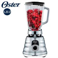 OSTER - Licuadora Clasica Cromada de 3 Velocidades BLST4655