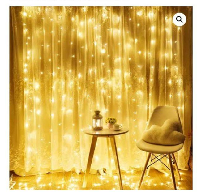 Cortina de Luces LED Impermeable para Eventos