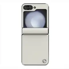 NILLKIN - Case Camshield Flip Leather Samsung Z Flip 6 - Blanco