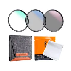 K&F CONCEPT - Kit Filtro de Lente MCUV+CPL+ND4 40.5mm Sku1934