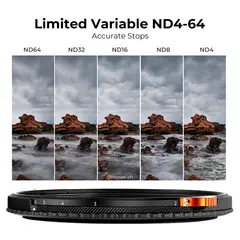 K&F CONCEPT - Filtro 2 en 1 77mm - CPL Polarizado + ND4-ND64 Nano X – K&F Concept.