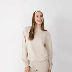 CINCO AM - ACTIVE01 POLERA UNISEX AVENA