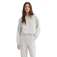 LEVIS - Polerón Mujer Mini Logo Batwing Gris