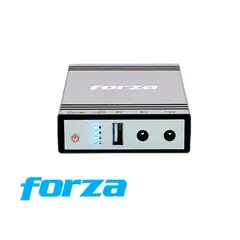 FORZA - MINI UPS CARGADOR PORTATIL DC-140USB 14W SALIDAS 5912V USB