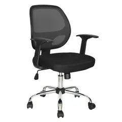 OFIDEAS - Silla De Escritorio Malí Brazos Regulables Negro