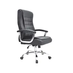 OFIDEAS - Silla De Escritorio Shiny Sg Negro Con Cabecero