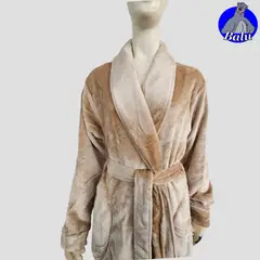 GENERICO - Salida de cama larga en felpa